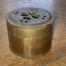 Vintage Solid Brass Potpourri
