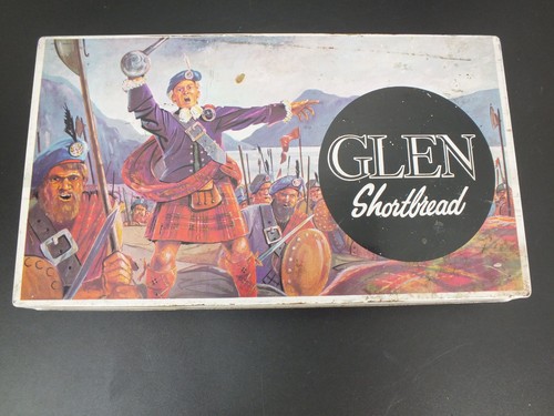 Vintage glen shortbread - glen, tin