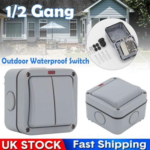 Waterproof ip66 gang - waterproof, 1/2