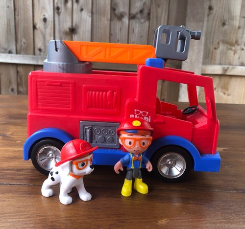 Blippi talking fire - , engine