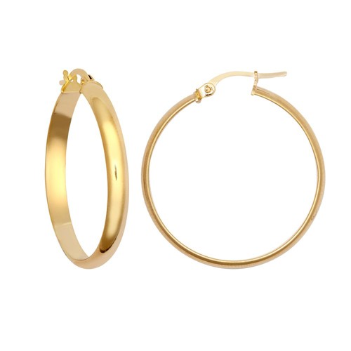 Hoop earrings 9ct - hoop,