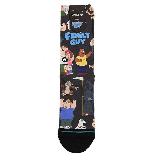Stance black family guy mid - black,