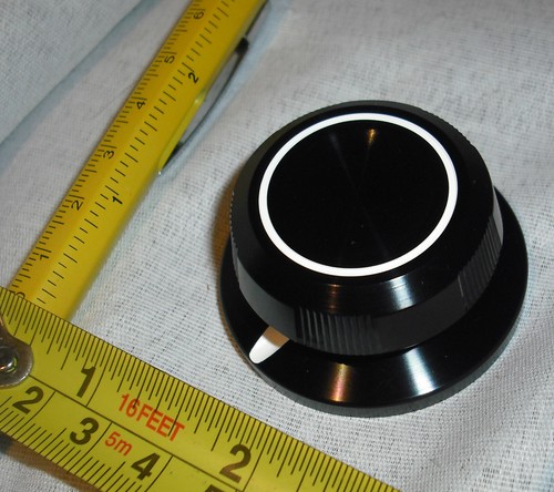48mm giant black knob mushroom - 48mm,