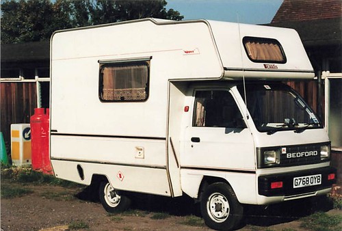 Old motorhome vintage photo - vintage,