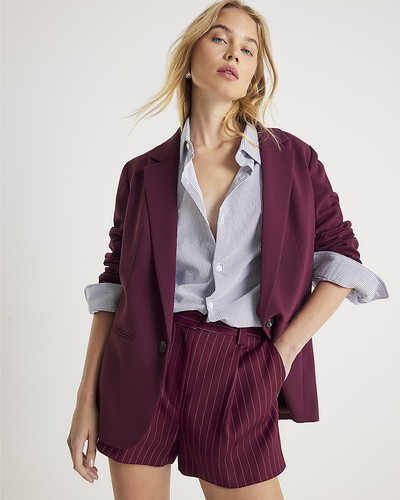 River island womens blazer red - river,