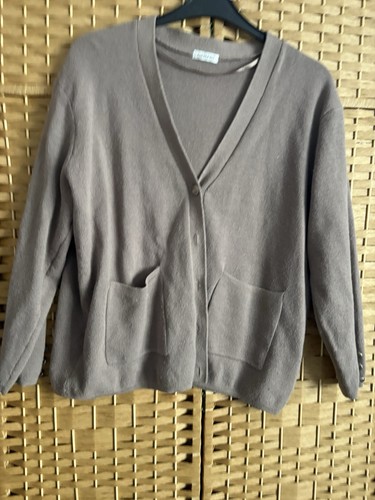 Ladies damart brown button - ladies,