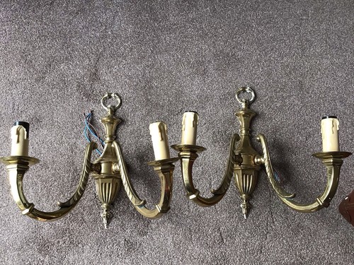 Solid brass decorative - brass, wall