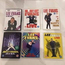 Lee Evans DVD Box Set Bundle Live Tour The Best of DVD New Sealed UK Region 2