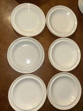 6 Mikasa Salad Plates Moon