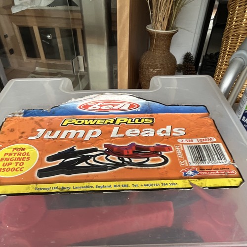 Heavy duty jump leads - heavy,