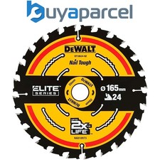 Dewalt DT10624 Circular Saw Blade 165 x 20mm x 24 Tooth ELITE Extreme Framing 