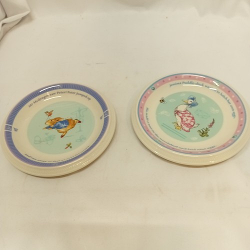 Wedgwood plate set - plate, peter