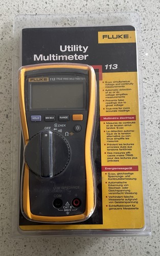 Fluke 113 utility multimeter - fluke,