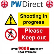 SIGN Shooting In Progress