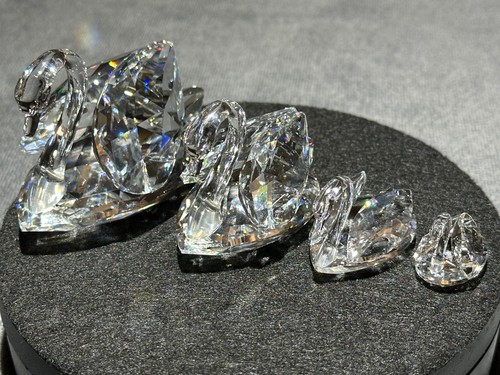 Swarovski crystal swan - swarovski,