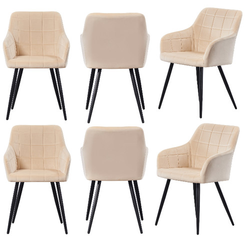 Set upholstered dining - 6,