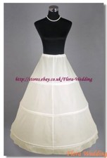 3-HOOP PROM UNDERSKIRT/WEDDING