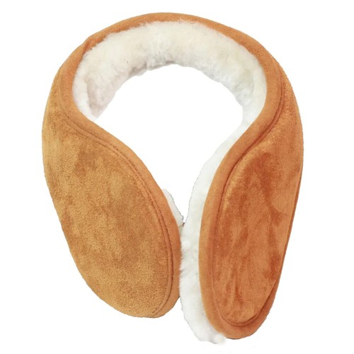 Sheepskin earmuffs genuine - sheepskin,
