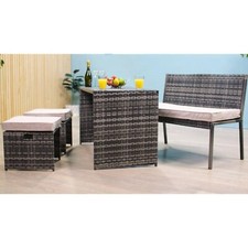 Luxury Rattan 4 Piece Garden