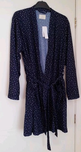 New ladies gown housecoat blue - new,