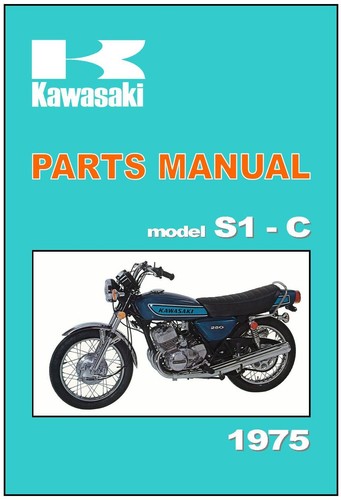 Kawasaki parts manual c - s1, s1-c