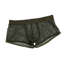 Mens Transparent Mesh
