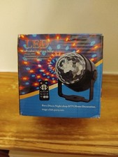 LED Multi-Colored Rotating Disco Light