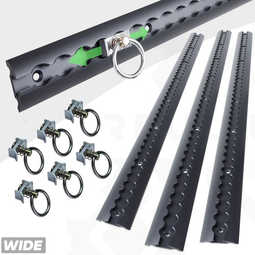 Rear load cargo track rails - rear,