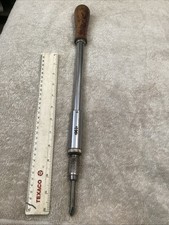 Vintage Stanley 131 A Yankee Screwdriver With Ph3 Bit, In Good Working Order