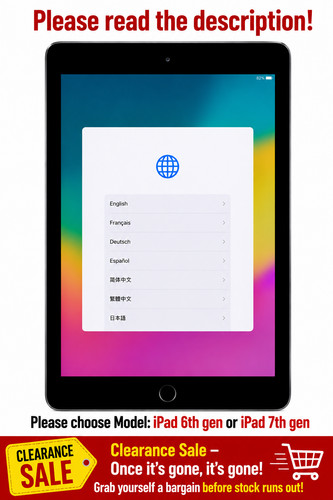 Apple ipad 7th 6th gen - apple,