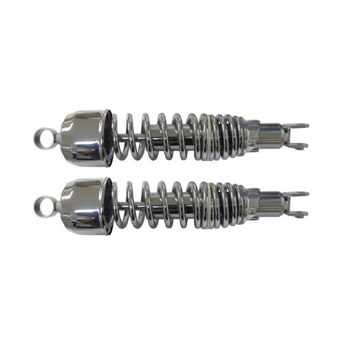Shock absorbers chrome rear - absorbers,