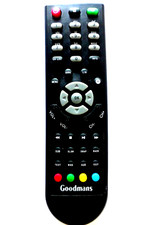 GOODMANS FREEVIEW RECORDER PVR BOX REMOTE CONTROL for GD11FVRSD32 GD11FVRSD50