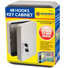 KEY CABINET SAFE CASE BOX 48