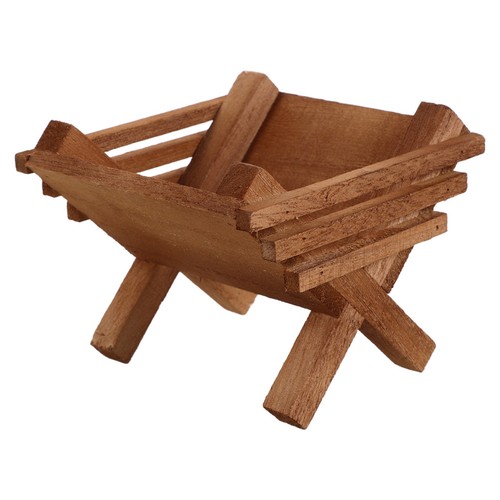 Mini wooden nativity scene - nativity,