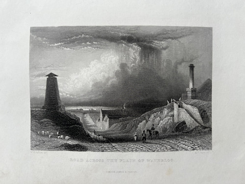 1841 antique print yarmouth - 1841,