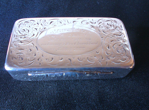 Solid silver heavy - heavy, large