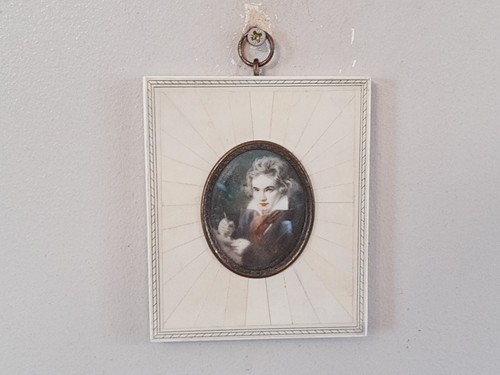 Antique miniature painting - miniature,