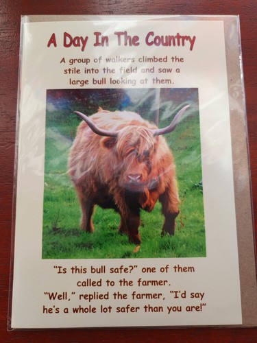 Farming birthday card funny