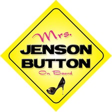 Mrs Jenson Button On Board