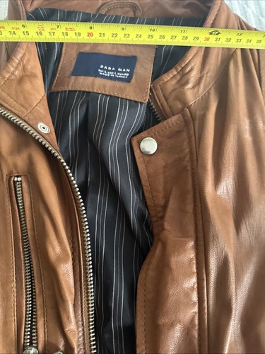 Zara leather jacket size - zara,