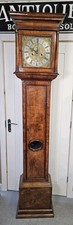 Antique 18th Century Walnut Longcase Grandfather Clock John Sneeby Fecit London