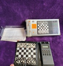 Vintage Novag Solo Electronic Travel Chess Game *Not Working* In Original Box