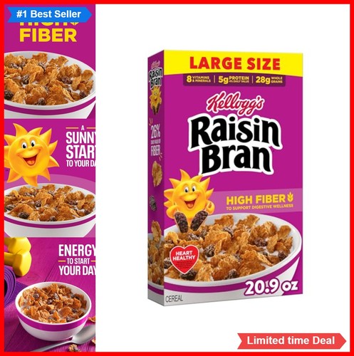 Breakfast cereal raisin bran - breakfast,