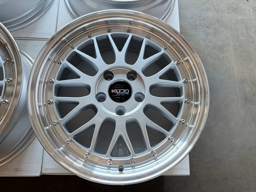 Flow formed silver wheels - 17",