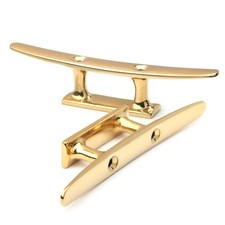 Brass Color Boat Cleats 6 inch