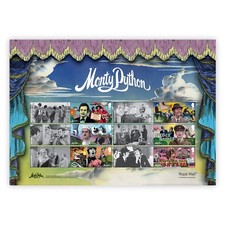 Monty Python Stamps Collectors Sheet from Royal Mail