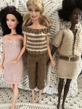 Hand Knitted Teenage Doll