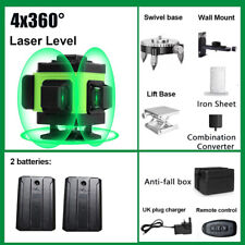 2025 4D 16 Lines Laser Level 360° Green Auto Self Leveling Rotary Cross Measure