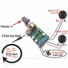 Arcade machine Stereo Audio