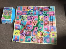 Peppa Pig Giant Snakes & Ladders 80 x 80cm Floor Game - Boxed